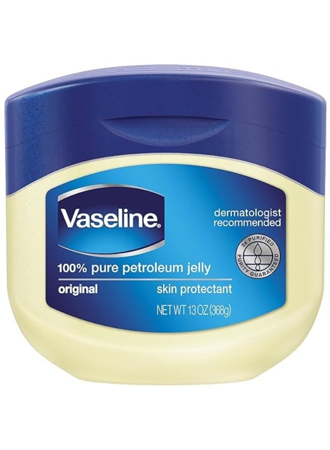 Vaseline 100 Percent Pure Petroleum Jelly Original By For Unisex - 13 Oz Vaseline - Image 1